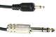 mini jack to ring of TRS (Tip/Ring/Sleeve) jack